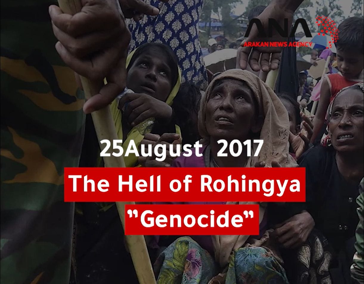 25 August 2017 The Hell of Rohingya Genocide