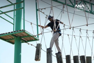 A rohingya student taking part in activities of the club in Turkey (Image: ANA)