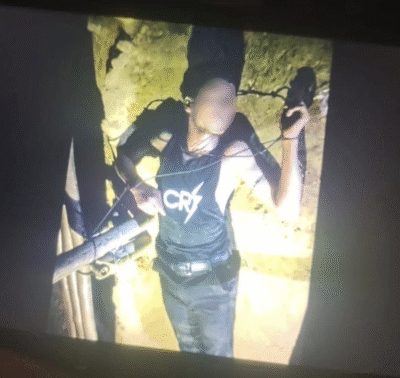 One of the rescued Rohingya refugees before being moved to hospital (Image: Social Media) 