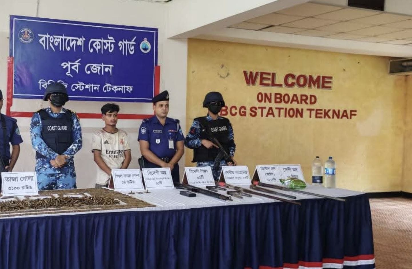 Bangladesh authorities apprehend a suspect in kidnapping a Rohingya refugee (Image: Teknaf 24)