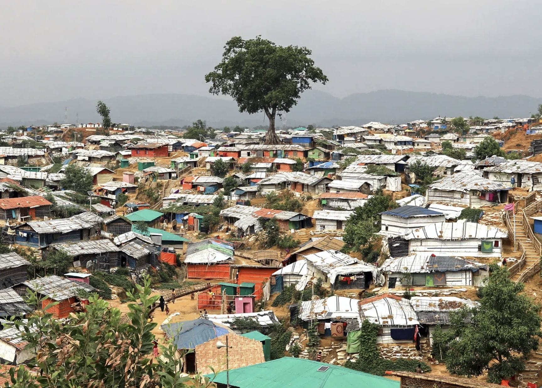 A Rohingya refugee camp in Bangladesh's Cox's Bazar (Image: npr)