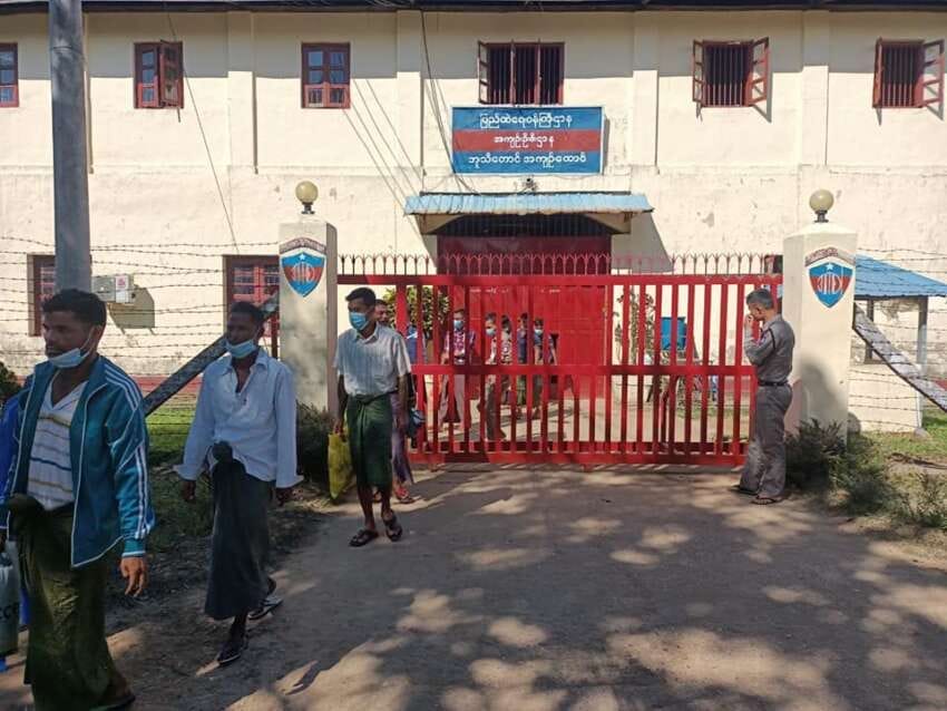 Buthidaung prison in Arakan state, western Myanmar (Image: Social Media)