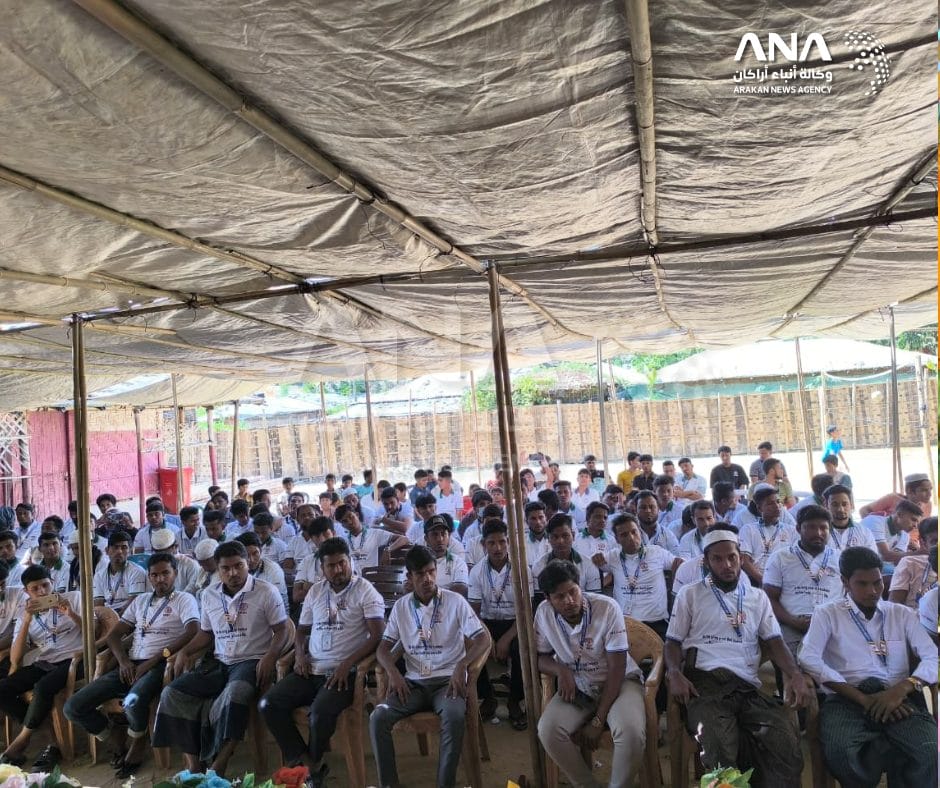 A glimpse of the attendees during an event organized by the Mayyu Blood Donation Society to honor its donors in the Rohingya camps (Photo: ANA)