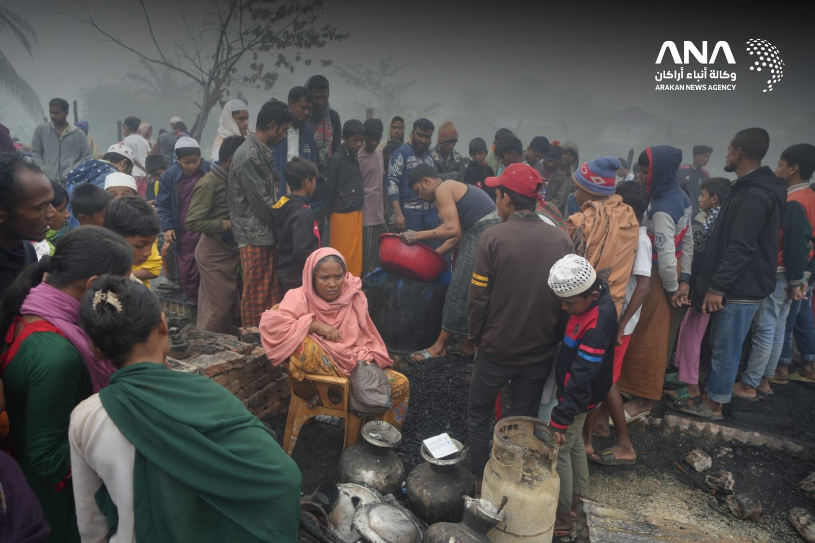 Two Children Injured and 50 Shelters Destroyed in Devastating Fire at a Rohingya Camp in Cox’s Bazar